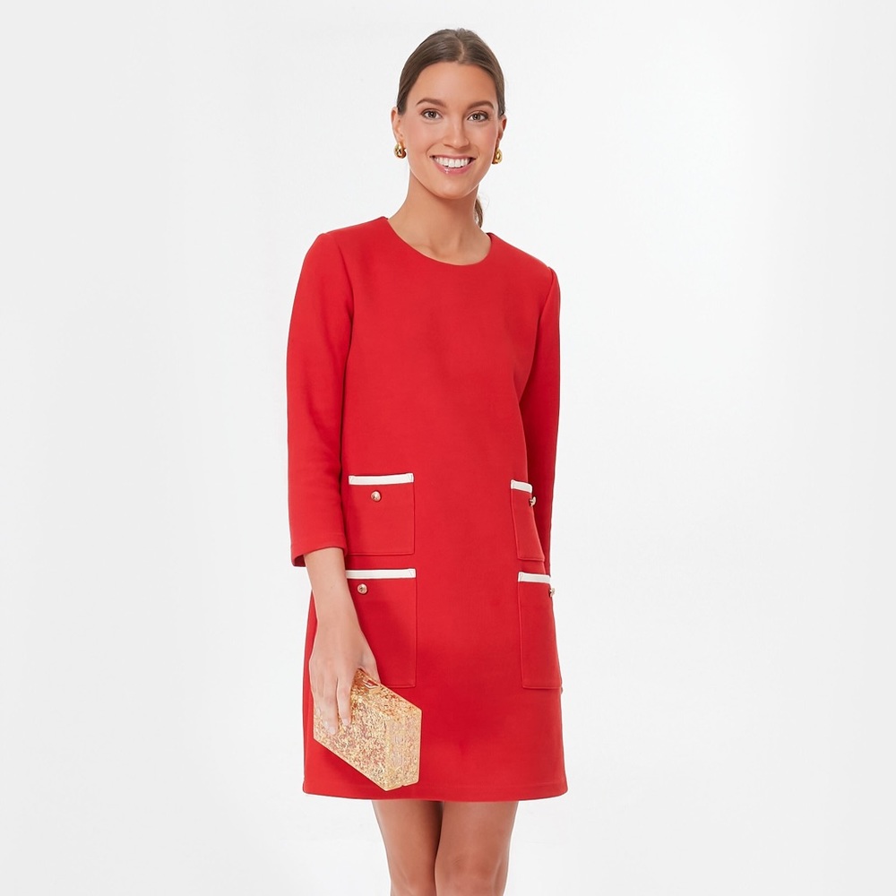 Tuckernuck Red Francoise Dress